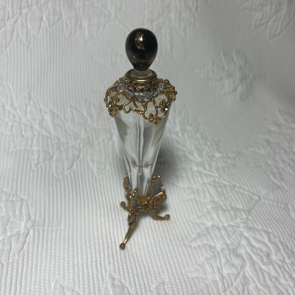 Beautiful Vintage Versailles Perfume Bottle with glass dauber complete